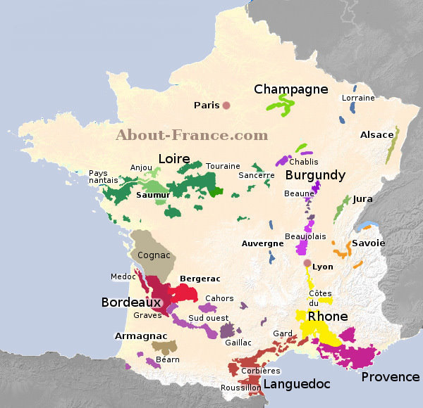 Weinkarte_Frankreich